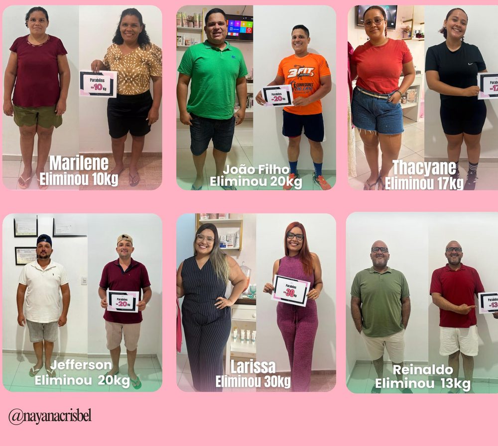 Transformações do programa Faça por Você